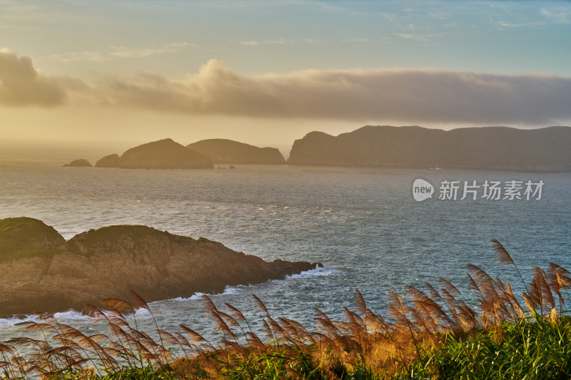 海岛的日出美景