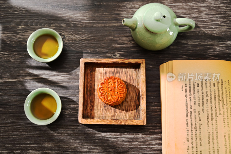 中国传统节日中秋节美食月饼