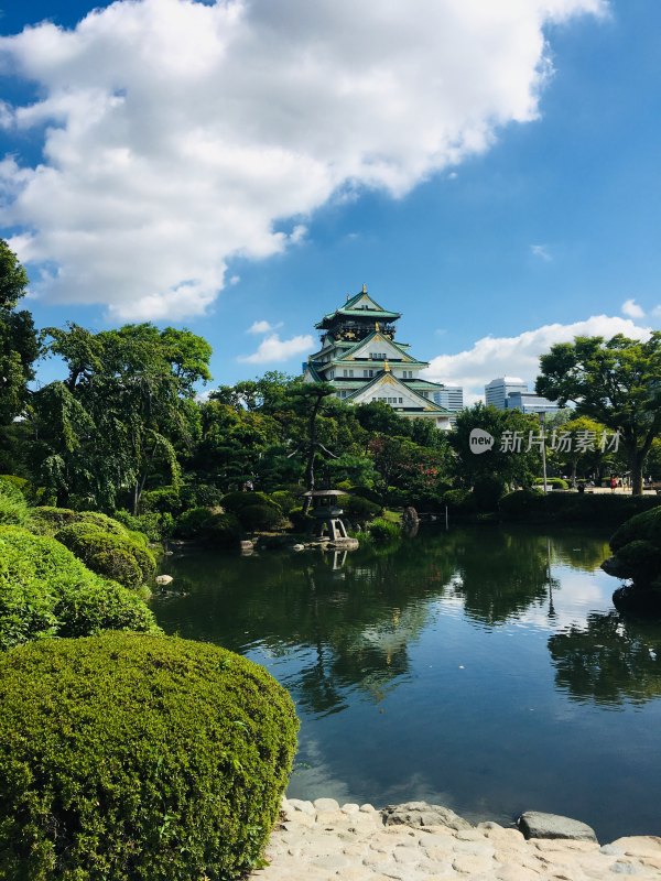 金阁寺美景