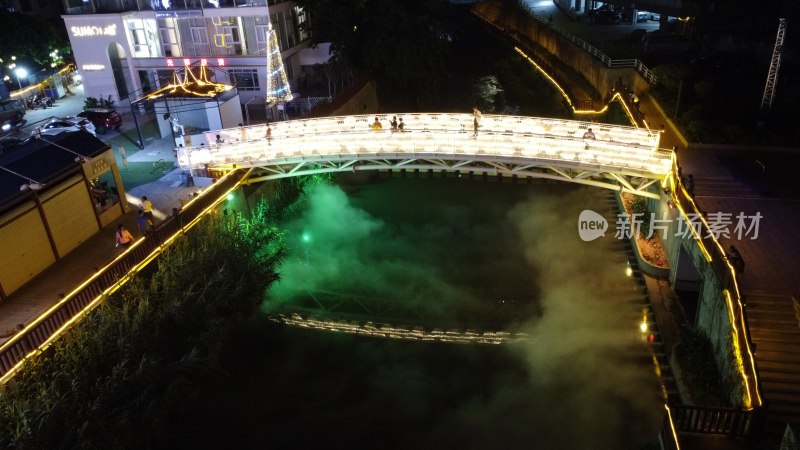 广东东莞：清溪圩夜景