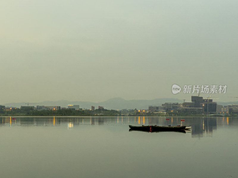 成都兴隆湖边景色