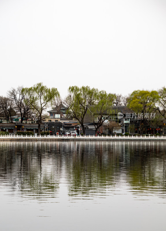 北京什刹海后海公园景点景观