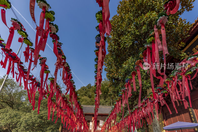 杭州千年古刹法华寺古建筑