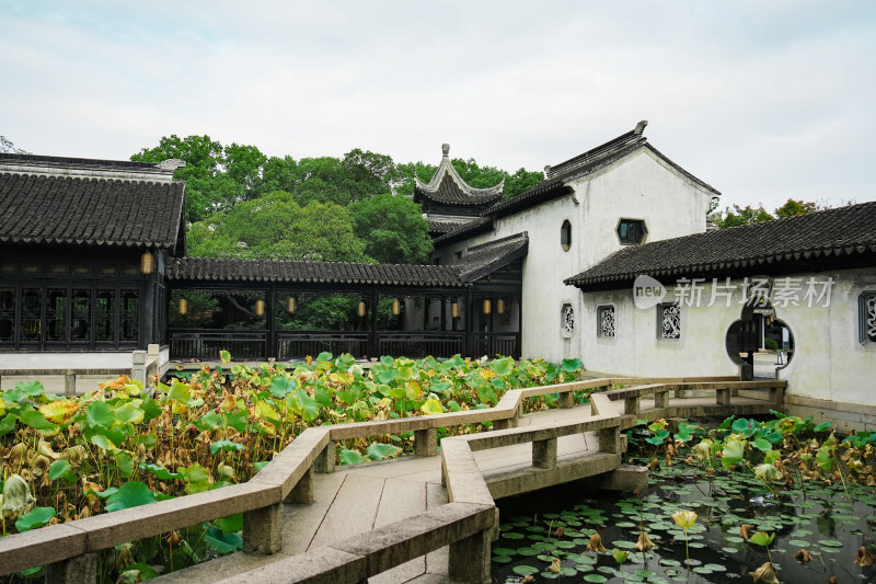 虹饮山房羡鱼池