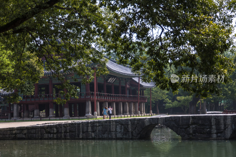 韩国南原广寒楼景区