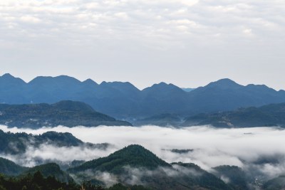 重庆酉阳：石门山的清晨