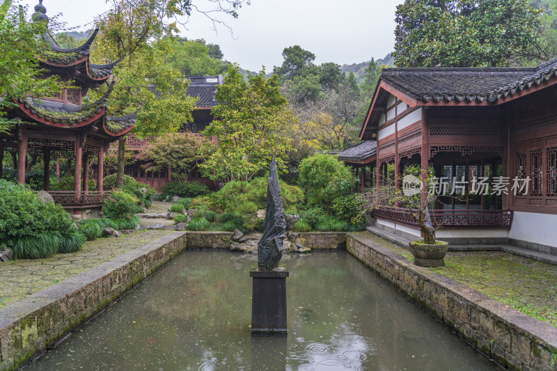 杭州宝石山连横纪念馆玛瑙寺旧址