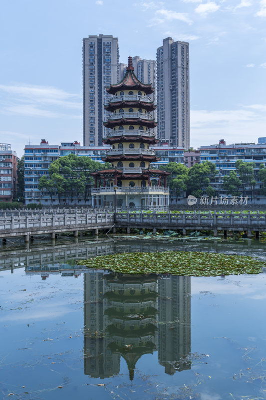 武汉江岸区宝岛公园风景