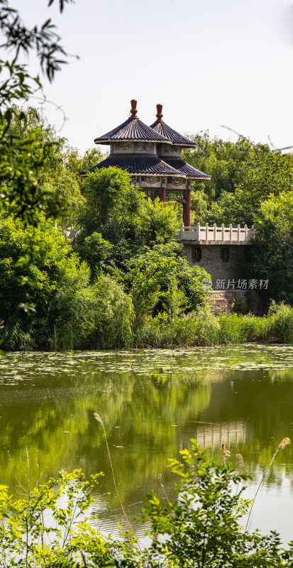 三门峡陕州公园景点景观