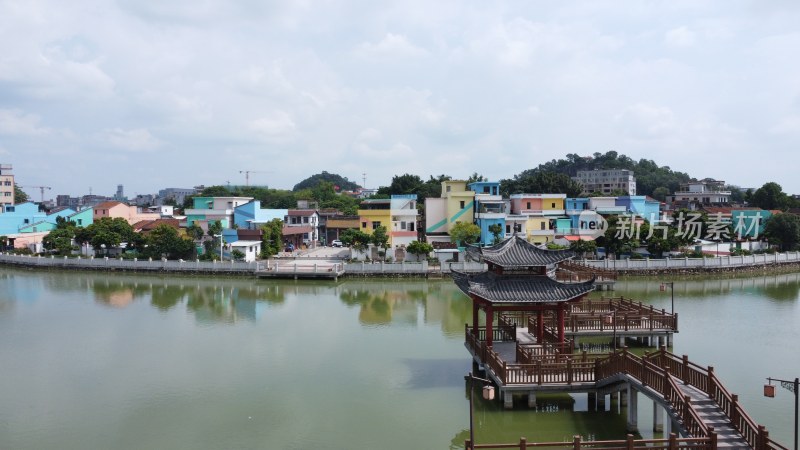 广东东莞：“彩虹村”横沥镇山厦村