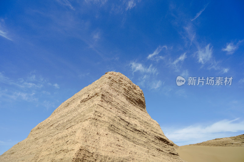 黑城弱水胡杨林景区，黑城遗址