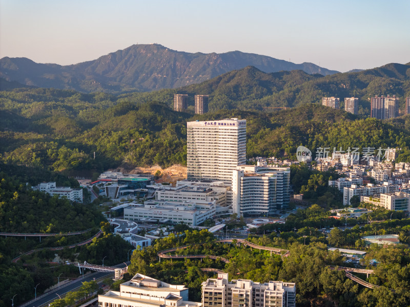 珠海市中山大学附属第五医院航拍