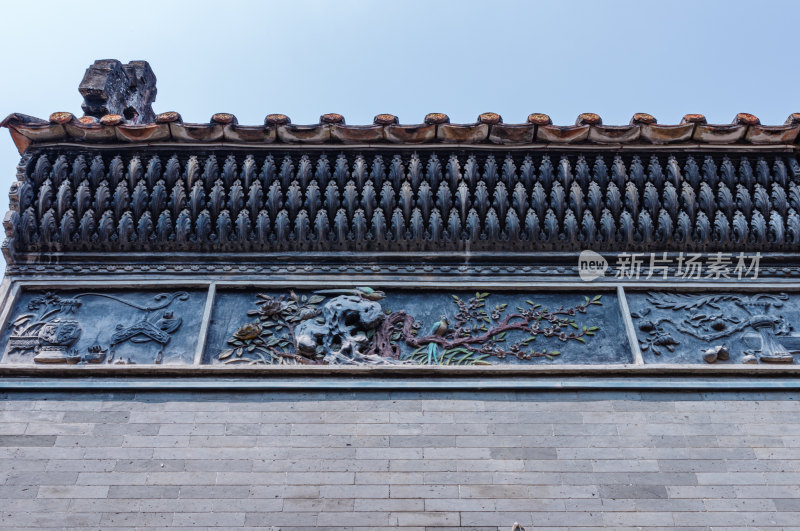 广州番禺沙湾古镇中式传统岭南古建筑