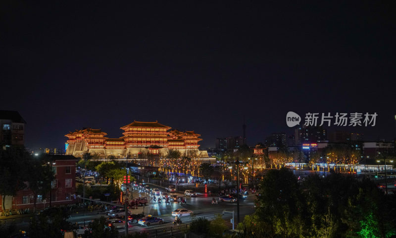 河南洛阳应天门景区