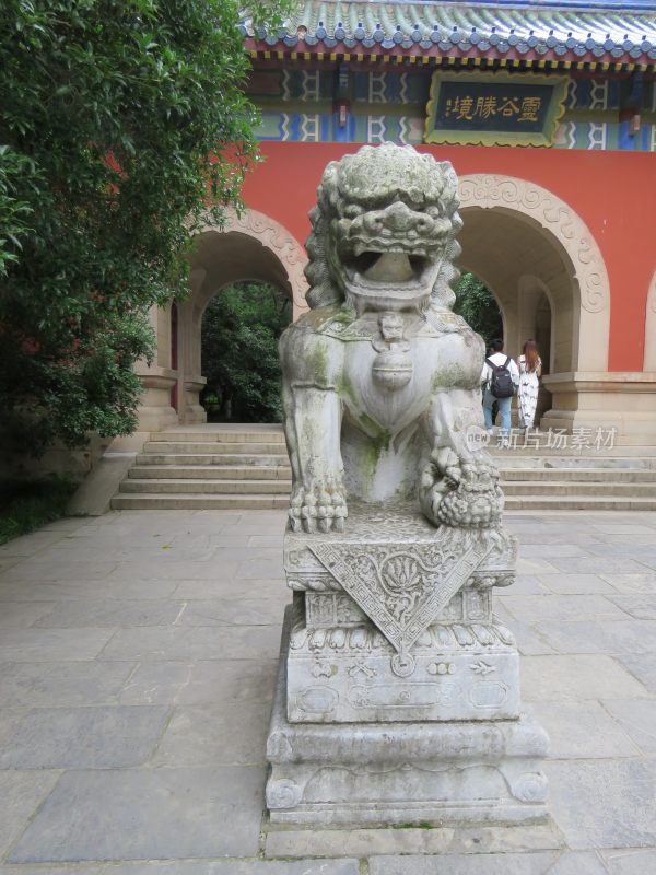 南京紫金山灵谷寺风景区