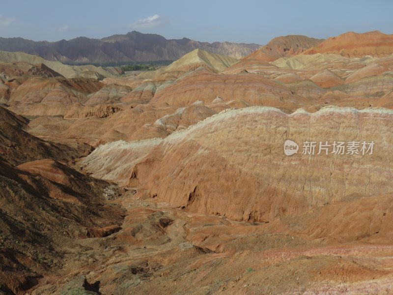 甘肃张掖七彩丹霞风景区旅游风光