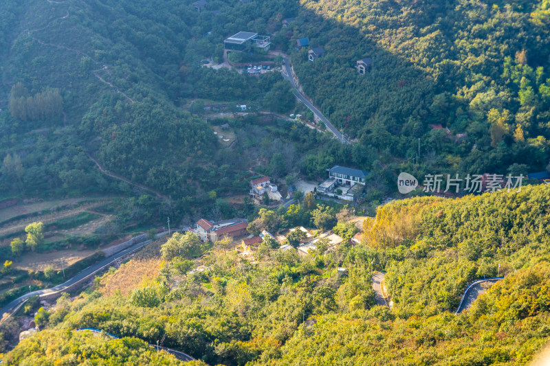 中国河南省伏羲山红石林景区