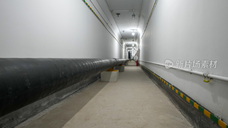 室内管道走廊场景