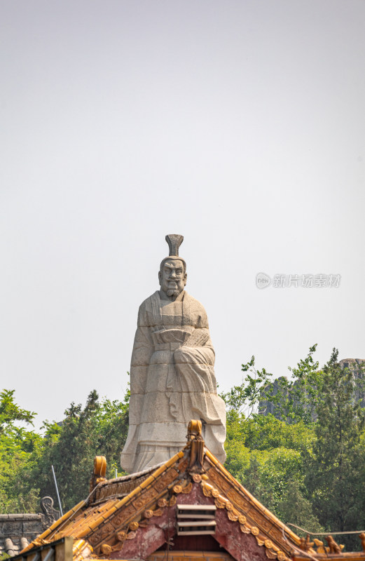 河南开封中国翰园人文始祖伏羲像