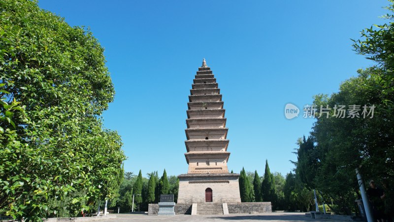 三门峡蛤蟆塔宝轮寺塔