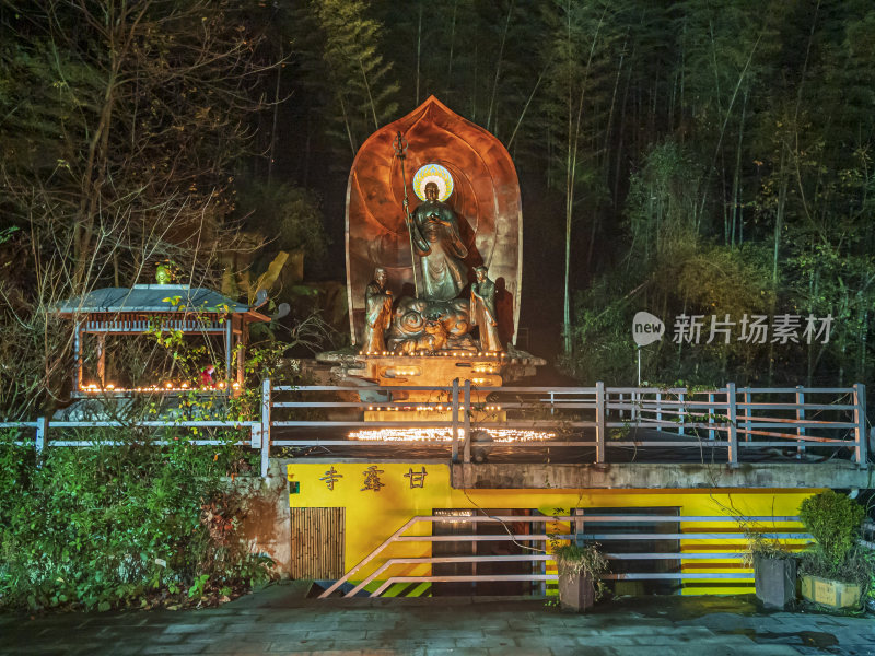 安徽池州九华山甘露寺