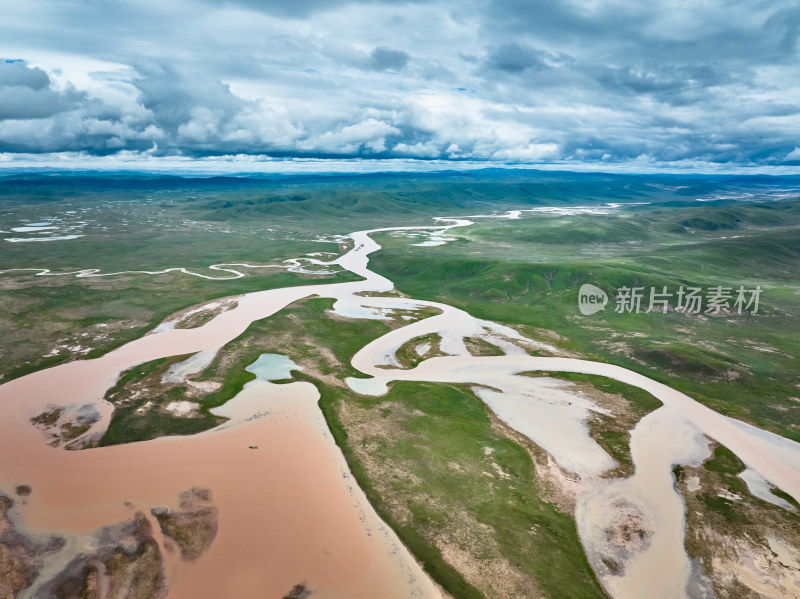 黄河源头星星海