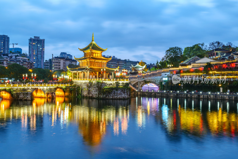 贵阳甲秀楼夜景