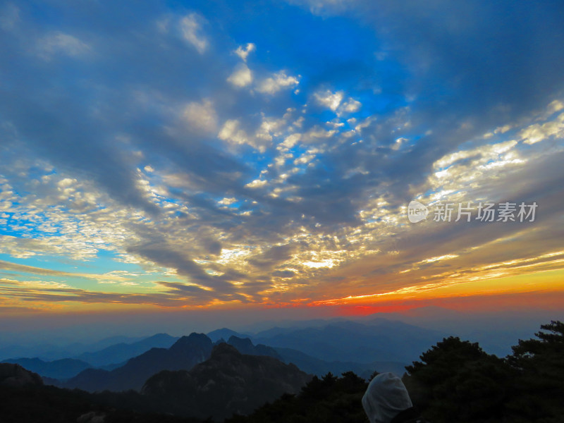 中国安徽黄山旅游风光