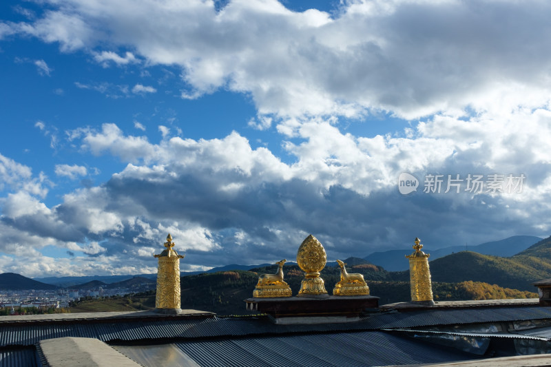 云南香格里拉松赞林寺