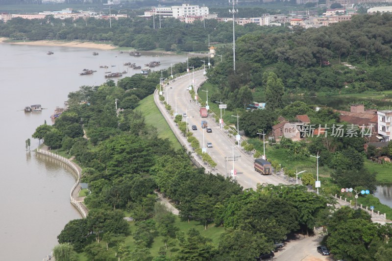 广东东莞：企石镇城市风光