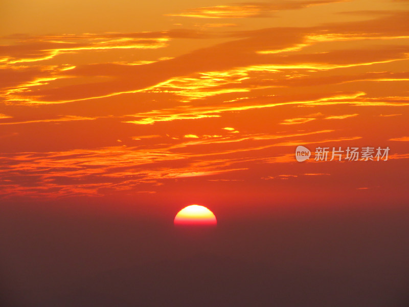 中国安徽黄山旅游风光