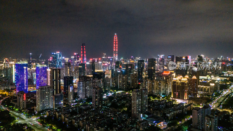 深圳福田中心区夜景