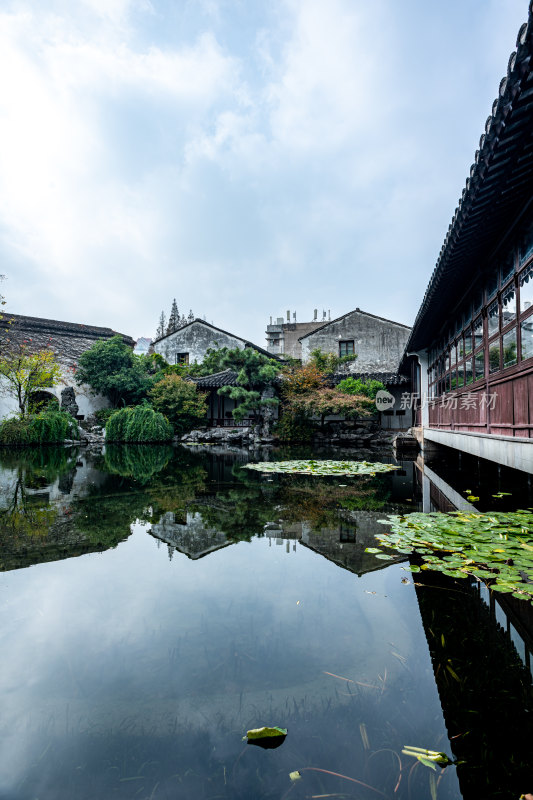 苏州艺圃园林景点景观