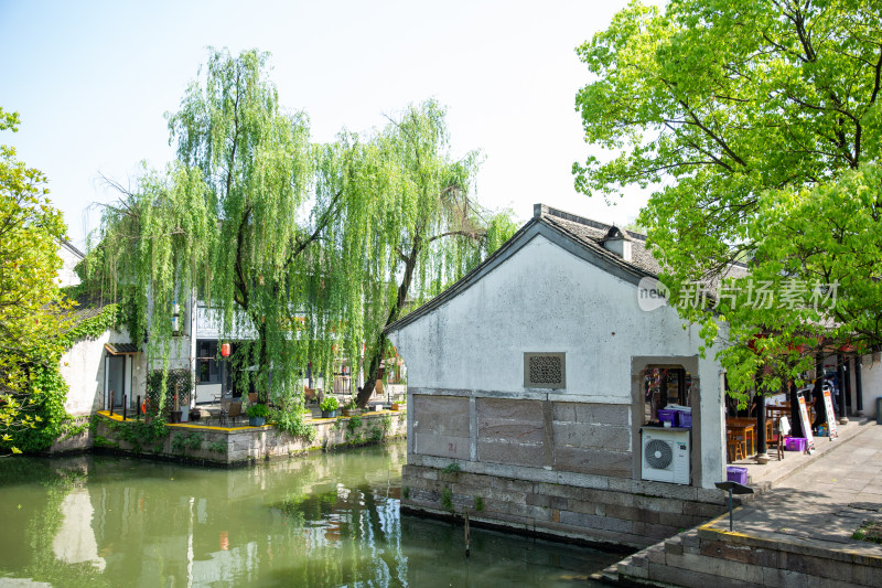 绍兴柯桥鲁镇风景