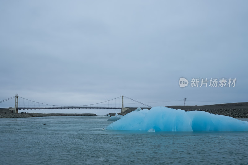 冰岛，杰古沙龙冰河湖，潟湖