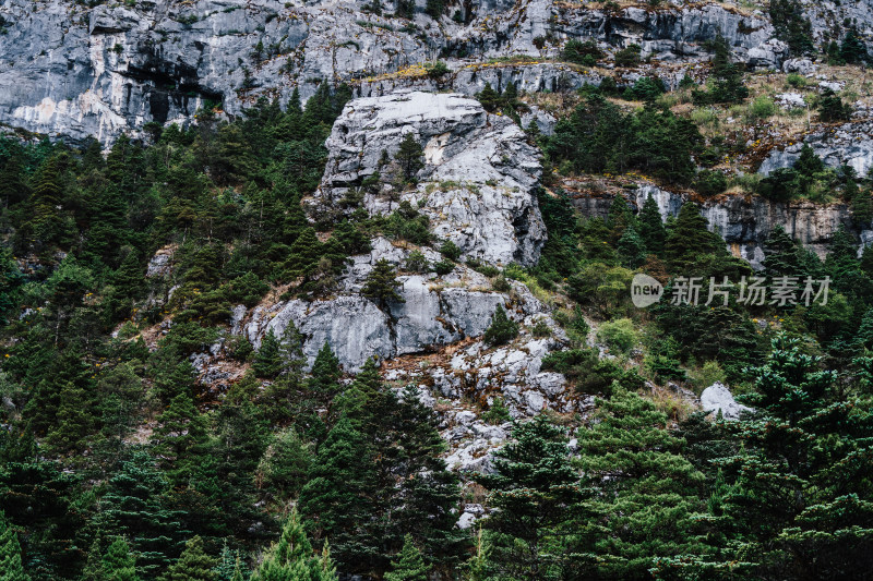 丽江玉龙雪山干河坝山脊线