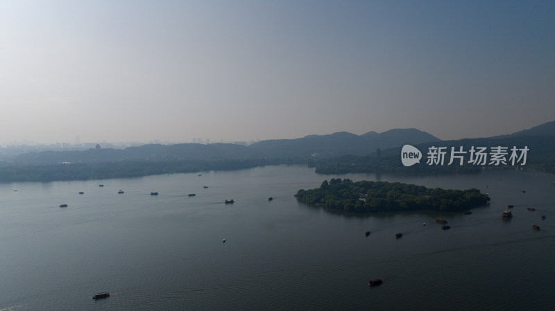 杭州西湖夏季风光