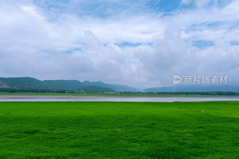河南三门峡陕州公园黄河风光