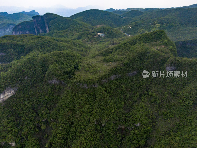 自然风光祖国山川河流航拍摄影图