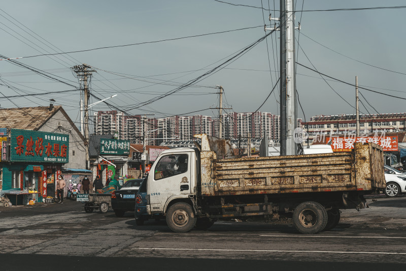 小城镇垃圾转运车