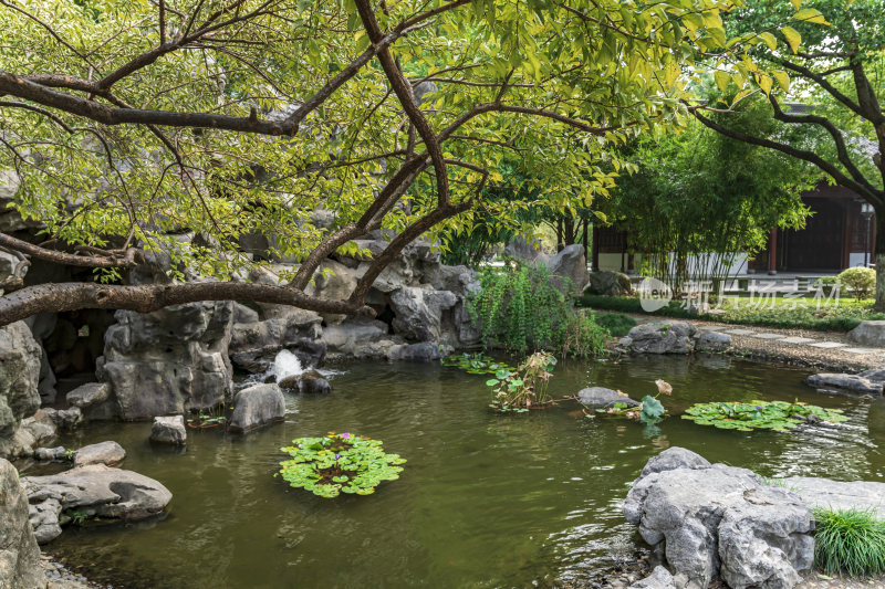 杭州萧山江寺公园古园林