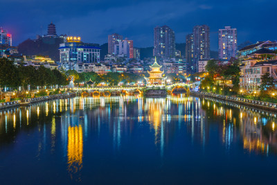 贵阳甲秀楼夜景