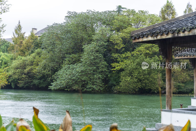 杭州三台山景区霁虹桥风景