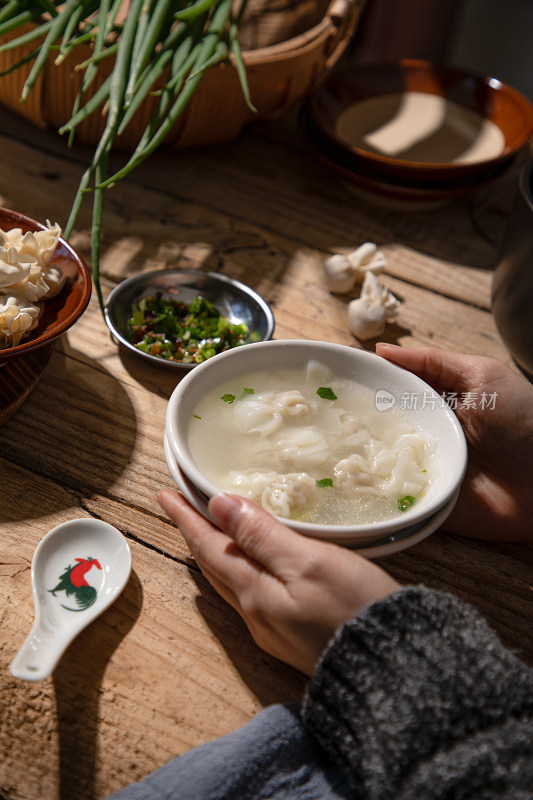 即食扁食馄饨抄手云吞早餐午餐晚餐