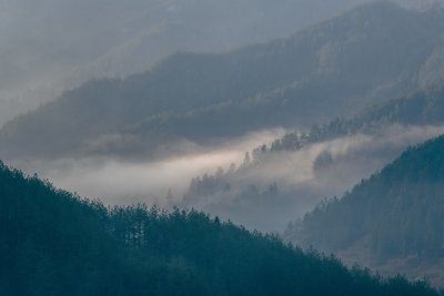 重庆酉阳：晨曦中的村庄