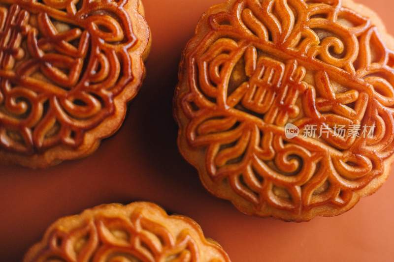 中秋佳节 中国风月饼 中秋节美食