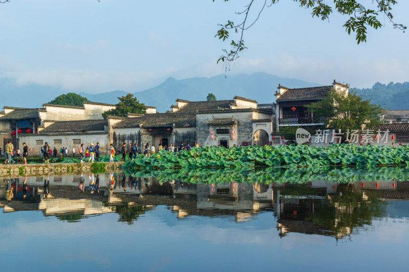 安徽宏村秋天风景