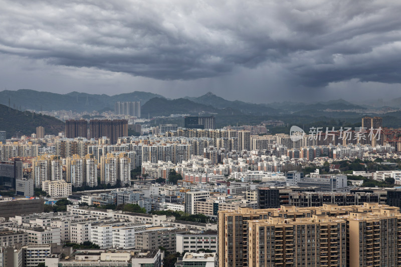 深圳市宝安区都市风光