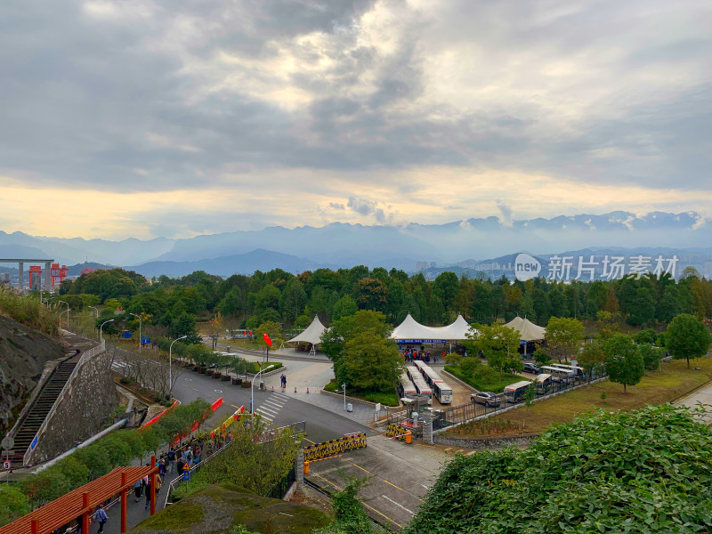 湖北宜昌三峡大坝风景区旅游风光