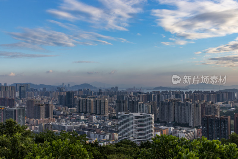 深圳前海湾都市景观